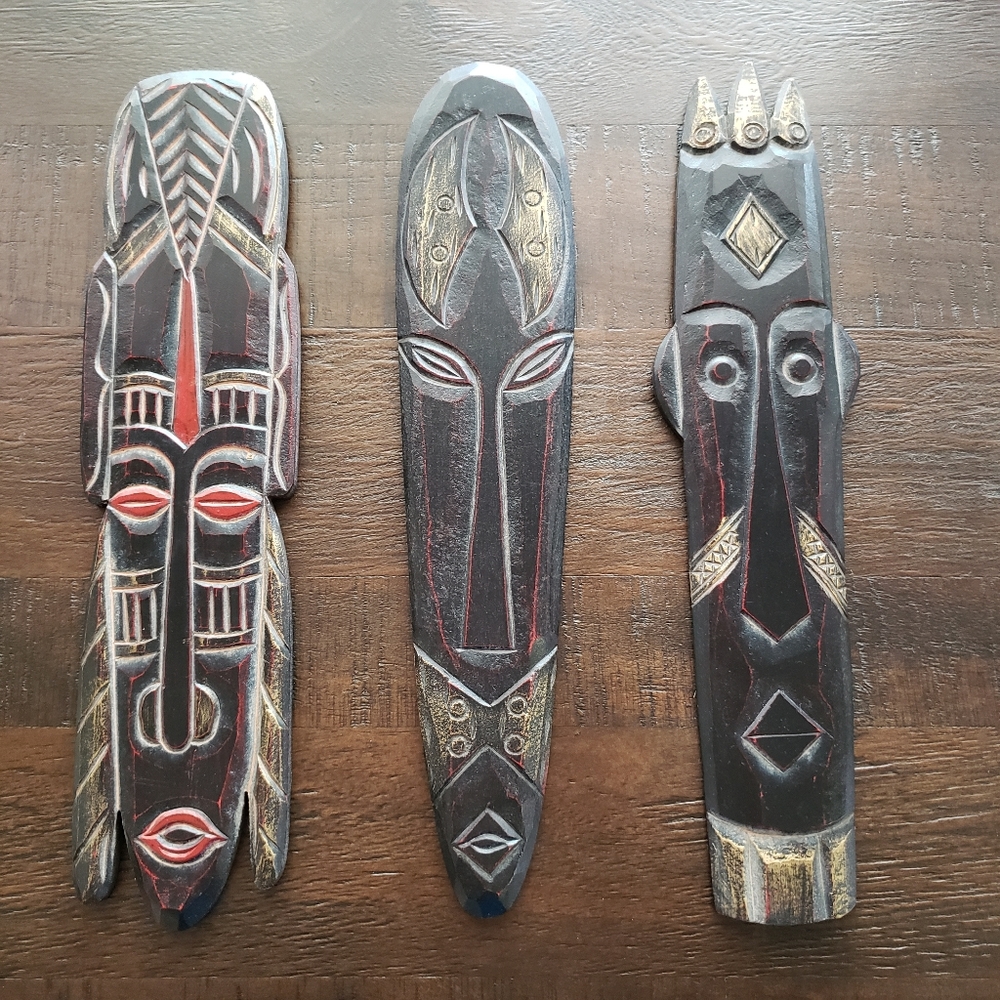 Set of Decorative Masks